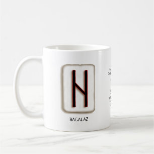 Hagalaz RuneStone Mugg