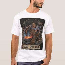 Hagane the Spirit Forge Blacksmith - Neo-tradition T Shirt