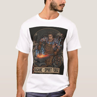 Hagane the Spirit Forge Blacksmith - Neo-tradition T Shirt
