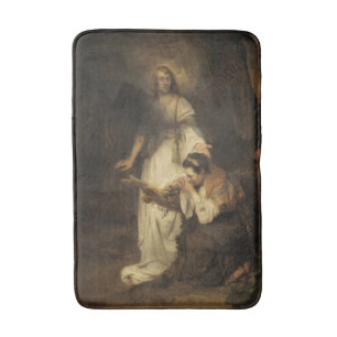 Hagar och ängeln (av Carel Fabritius) Badrumsmatta