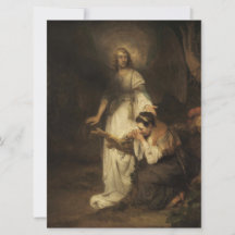 Hagar och ängeln (av Carel Fabritius)