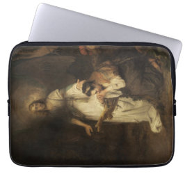 Hagar och ängeln (av Carel Fabritius) Laptop Fodral