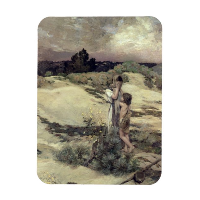 Hagar och Ishmael Magnet (Vertikal)