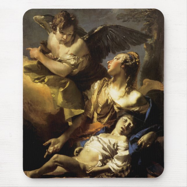 Hagar och Ismael i Wilderness Musmatta (Framsidan)