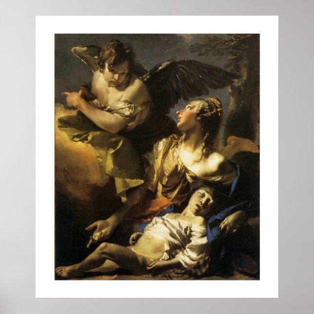 Hagar och Ismael i Wilderness Poster (Framsidan)