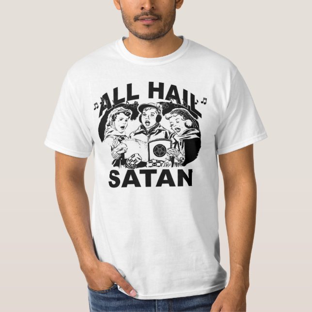Hagel den mörka lorden t shirt (Framsida)