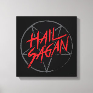 Hagel Sagan Canvastryck