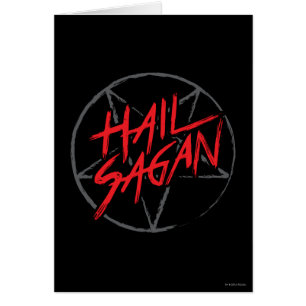 Hagel Sagan Hälsningskort
