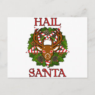 Hagel Santa Helg Vykort