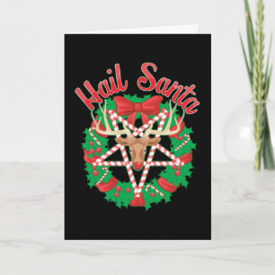 Hagel Santa! Helgkort