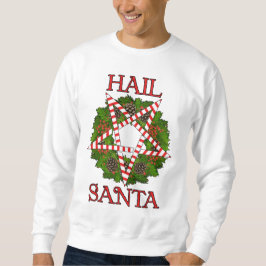 Hagel Santa Lång Ärmad Tröja