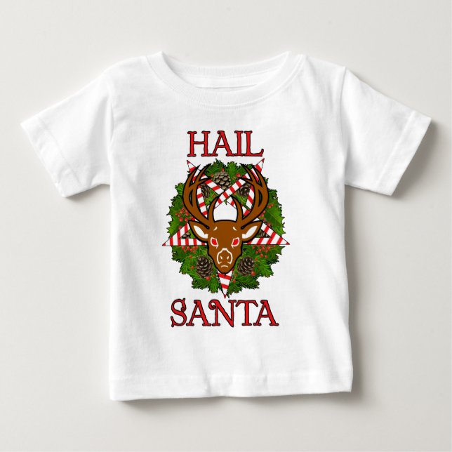 Hagel Santa Tee Shirt (Framsida)