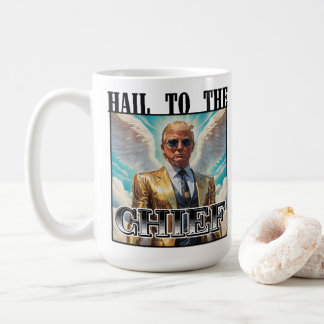 Hagel till chefen - Trump 2024 Kaffemugg