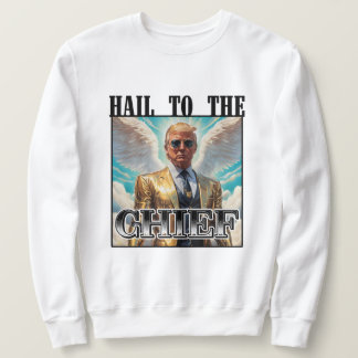 Hagel till chefen - Trump 2024 Lång Ärmad Tröja