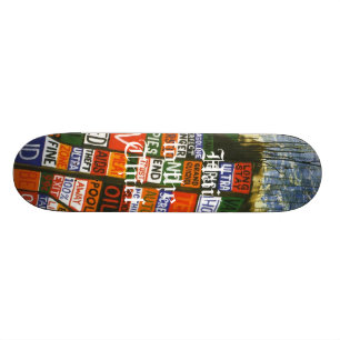 Hagel till tjuven stiger ombord mini skateboard bräda 18,7 cm