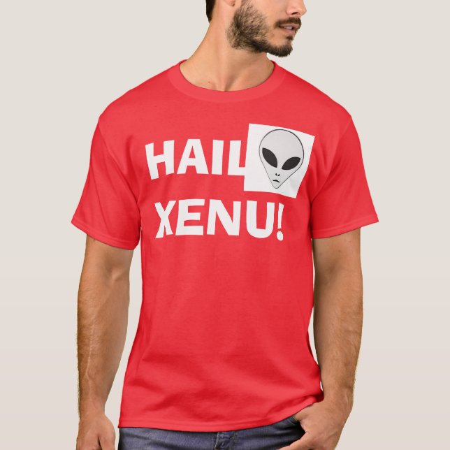 Hagel Xenu! Tee Shirt (Framsida)