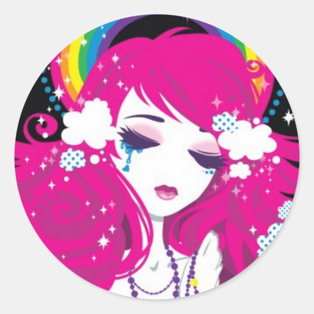 hagelbuskdekal runt klistermärke (Framsida)