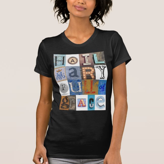 HagelMary brev Tee Shirt (Framsida)