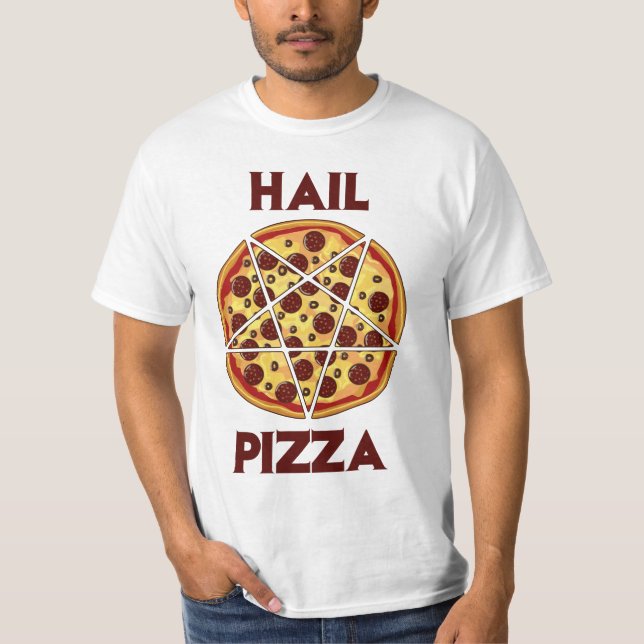 HagelPizza Tee Shirt (Framsida)