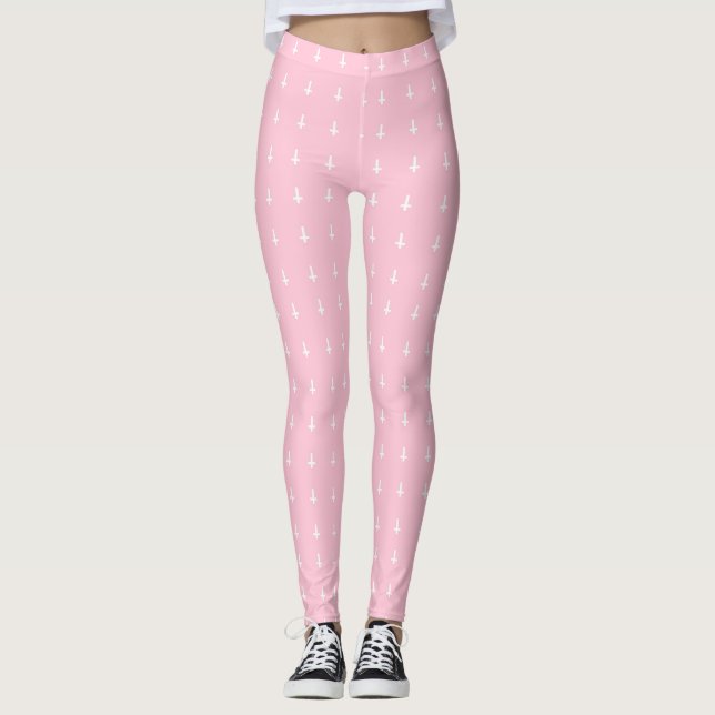 HagelSatan damasker Leggings (Framsida)