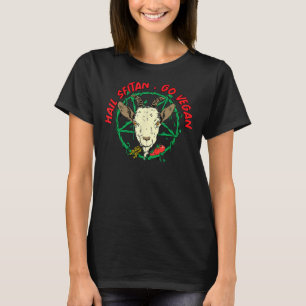 hagelseitan go vegan roligt vegan-getdesign för v t shirt