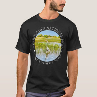 Häger Everglades Nationalpark T Shirt