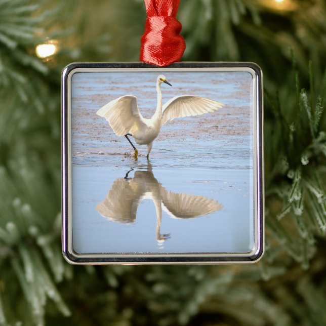 Häger Foto Ornament  (Träd)