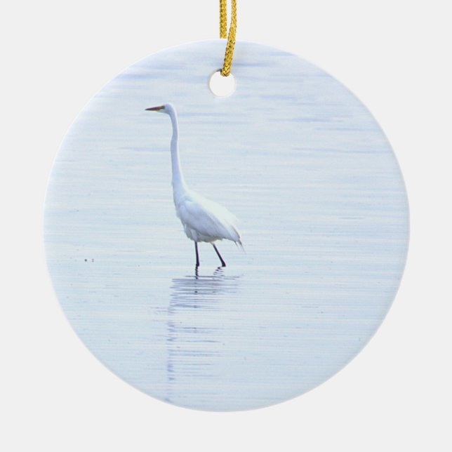 Häger Foto Ornament  (Framsidan)