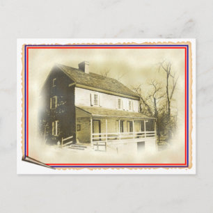 Hager House Colonial Home Vykort
