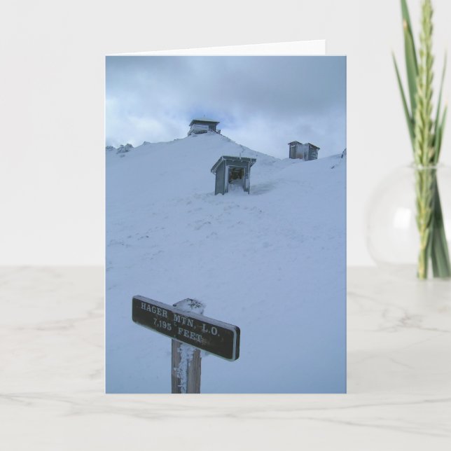 Hager Mtn. Brandutslag Kort (Framsida)