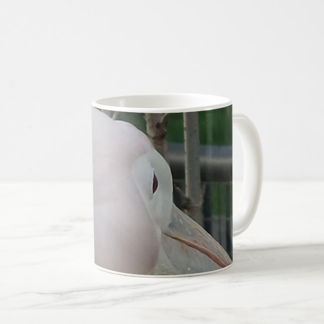 Häger Vit Kaffemugge Kaffemugg (Framsida höger)