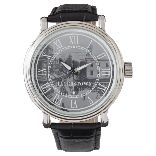 Hagerstown 1900 armbandsur (Framsida)