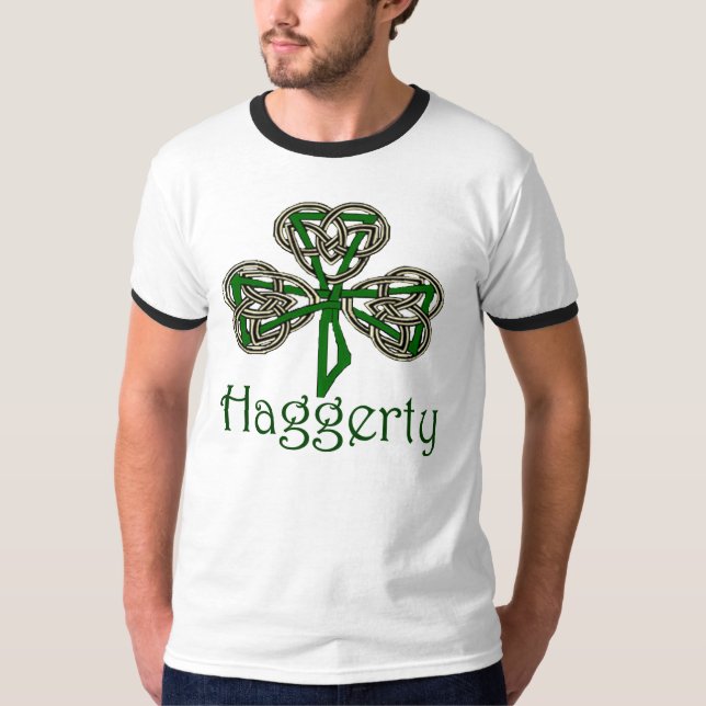 Haggerty Shamrock T-shirt (Framsida)