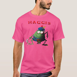Haggis Baseball Sleeve T Shirt