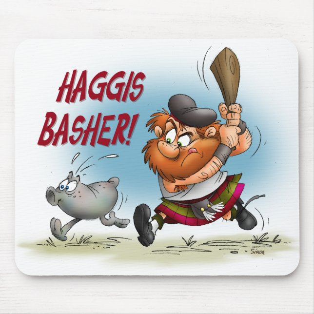 Haggis Basher Musmatta (Framsidan)