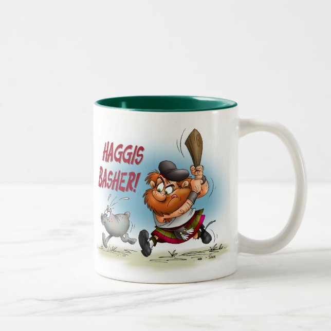 Haggis Basher Två-Tonad Mugg (Höger)