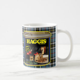 Haggis brännmärker muggen för fårOffaltartanen Kaffemugg