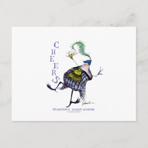 Haggis-dansen Vykort