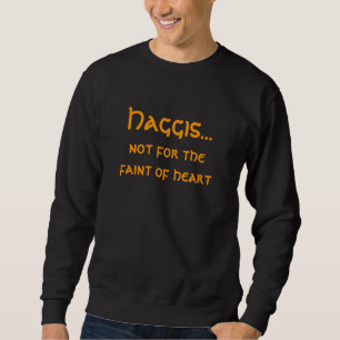 Haggis…, inte för svimma av heart. långärmad tröja