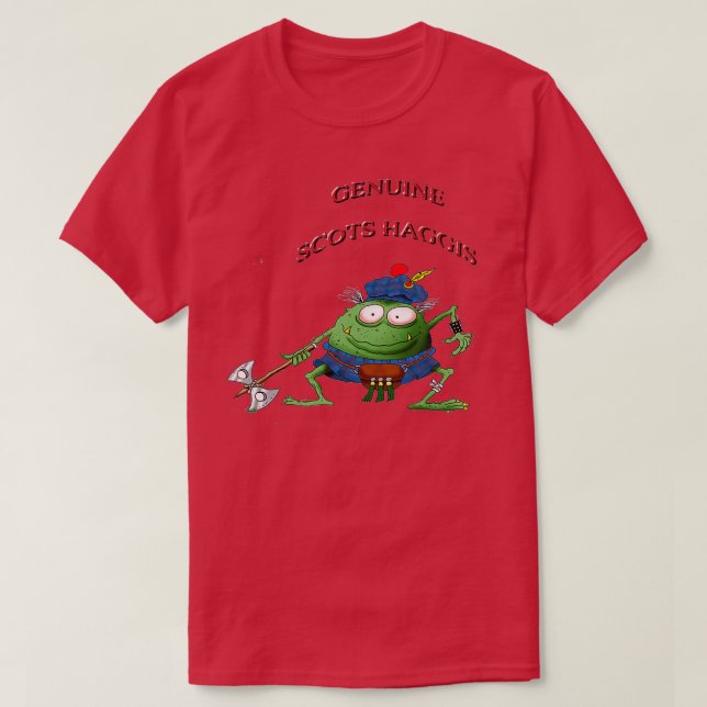 HAGGIS MED AX T SHIRT (Design framsida)
