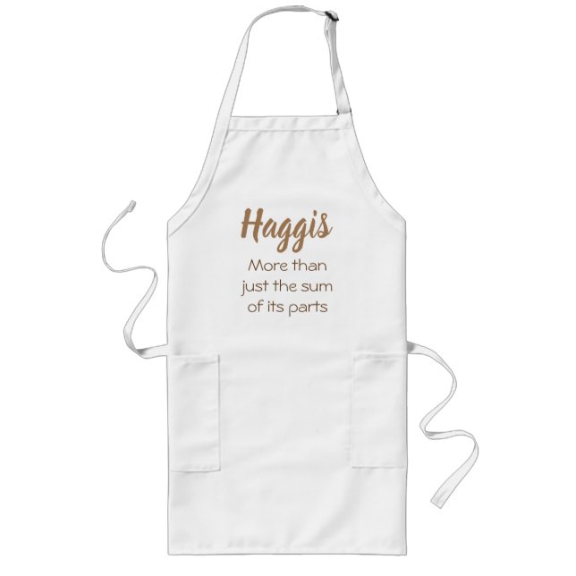 Haggis. Mer än bara summan av dess delar Långt Förkläde (Framsidan)