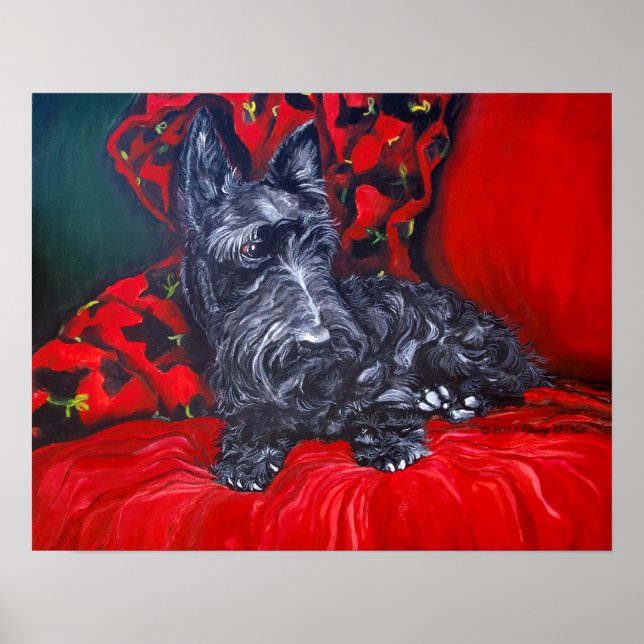 Haggis the Scottish Terrier Poster (Framsidan)