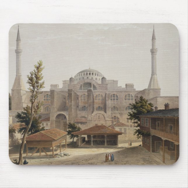 Haghia Sophia, Constantinople, pub. 1852 (färg l Musmatta (Framsidan)