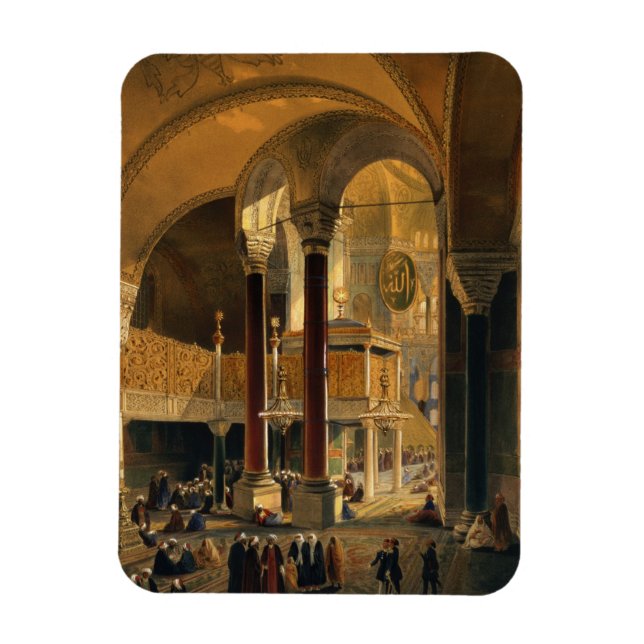 Haghia Sophia, plate 8: the Imperial Gallery and b Magnet (Vertikal)