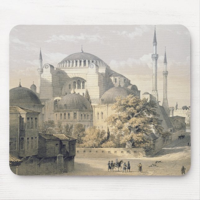 Haghia Sophia, pläterar 19: yttre beskåda av Musmatta (Framsidan)