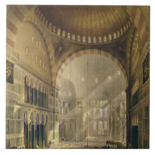 Haghia Sophia, pläterar 24: insida av centralen D Kakelplatta