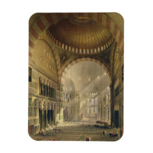 Haghia Sophia, pläterar 24: insida av centralen D Magnet