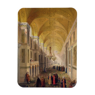 Haghia Sophia, pläterar 2: narthexen som inristas Magnet