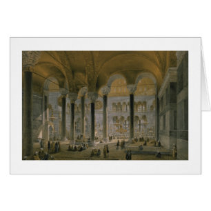 Haghia Sophia, pläterar 6: det norr skeppet, Hälsningskort