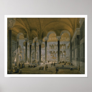 Haghia Sophia, pläterar 6: det norr skeppet, Poster
